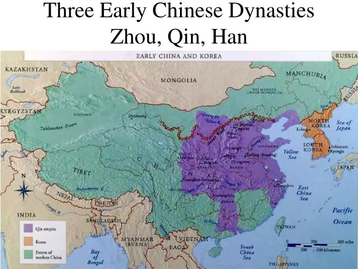 three early chinese dynasties zhou qin han