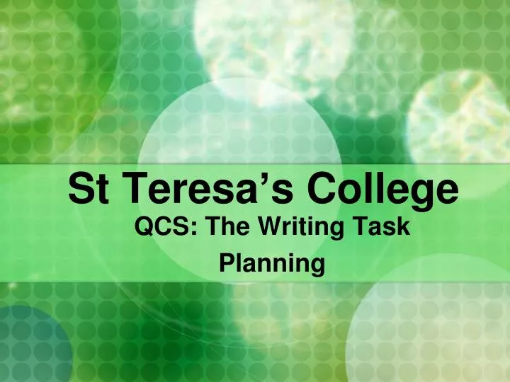 st teresa s college