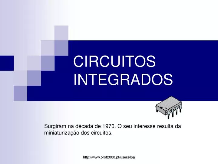 circuitos integrados