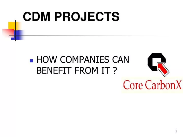 cdm projects