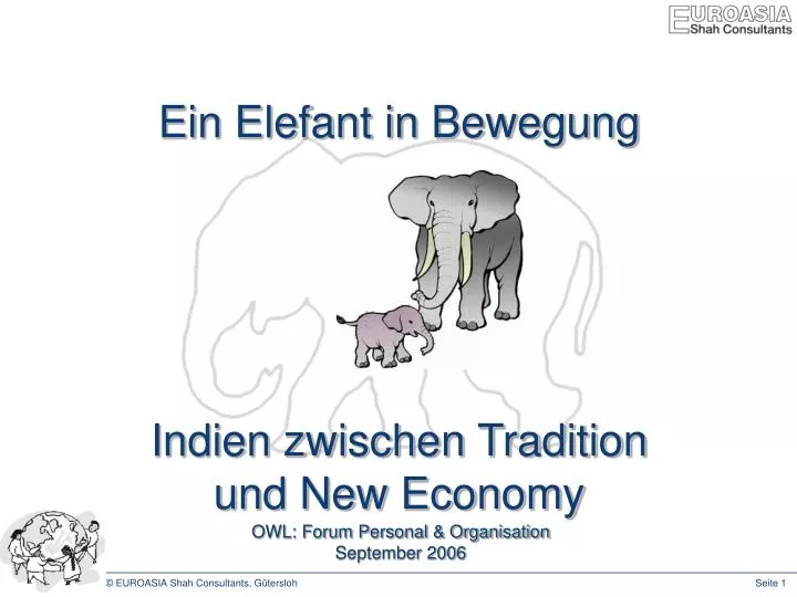ein elefant in bewegung indien zwischen tradition und new economy