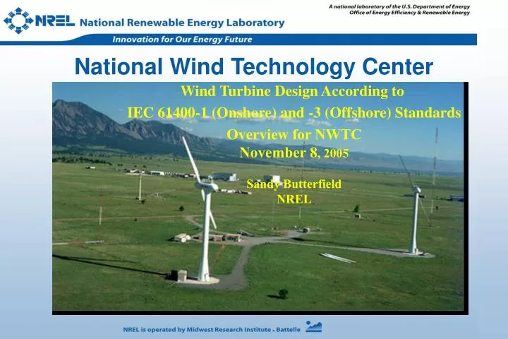 national wind technology center