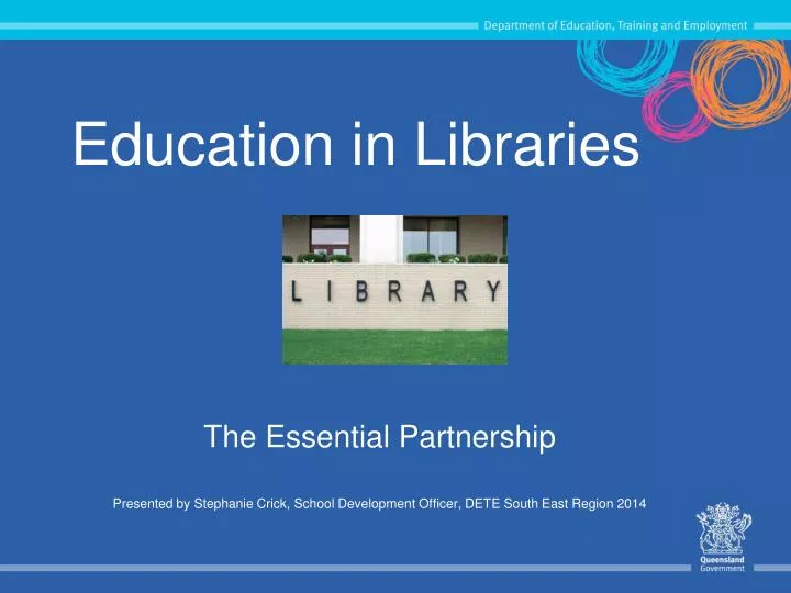 education in libraries