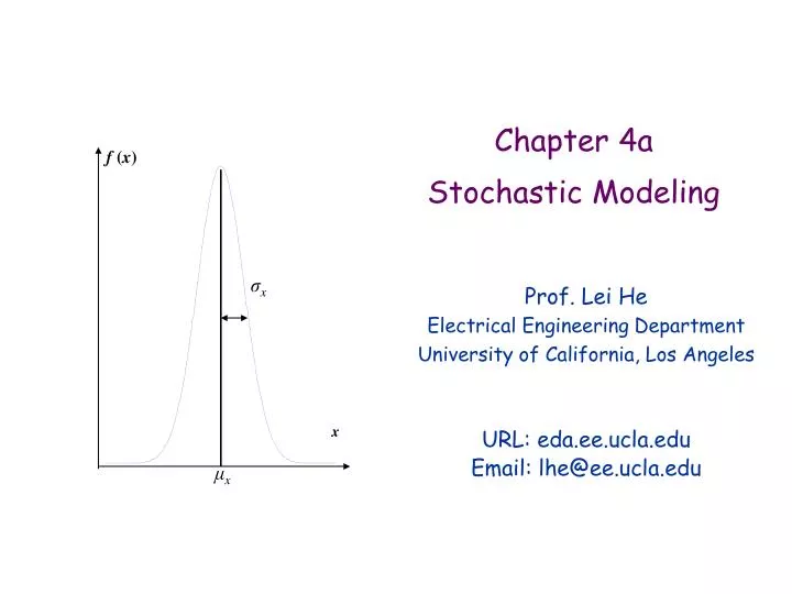chapter 4a stochastic modeling