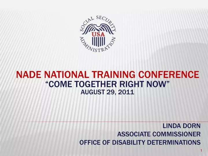 linda dorn associate commissioner office of disability determinations