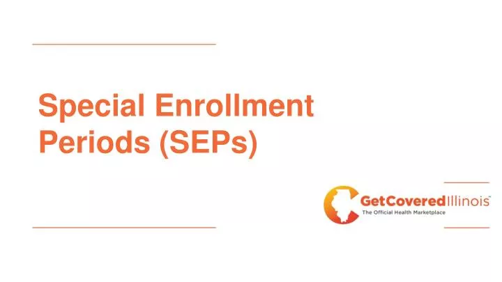special enrollment periods seps