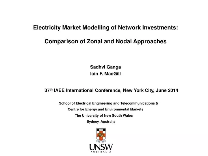 electricity market modelling of network investments comparison of zonal and nodal approaches