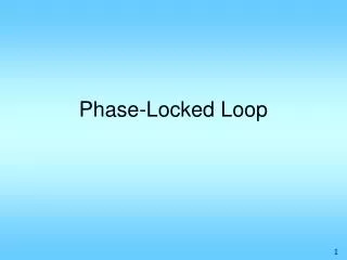 Phase-Locked Loop