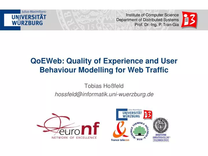 qoeweb quality of experience and user behaviour modelling for web traffic