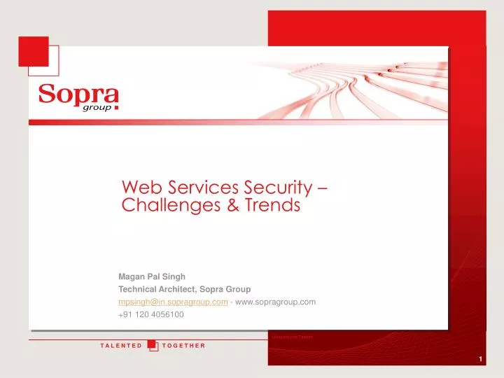 web services security challenges trends