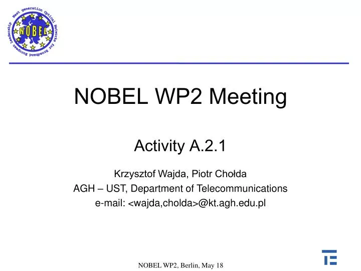 nobel wp2 meeting activity a 2 1