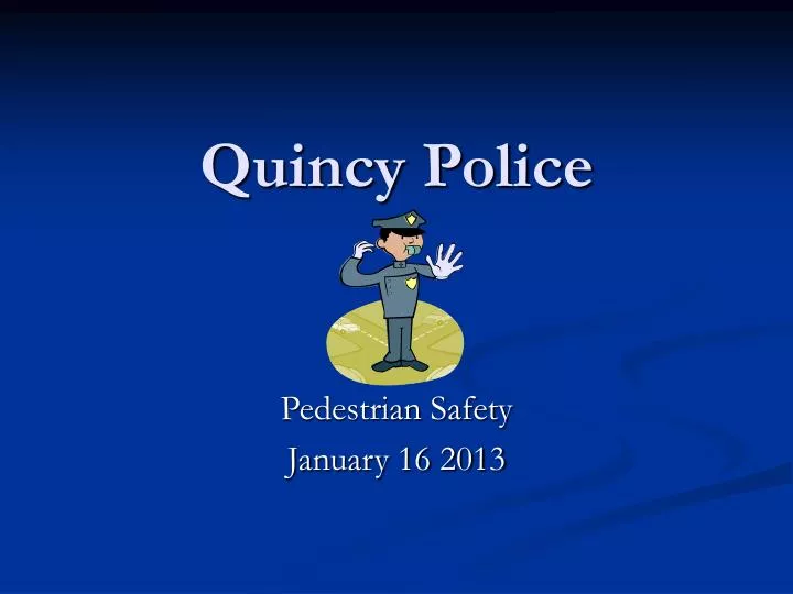 quincy police