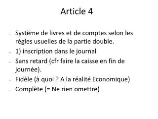 article 4