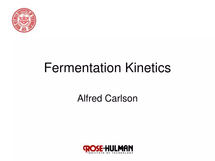 fermentation kinetics