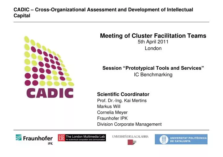 cadic cross organizational assessment and development of intellectual capital