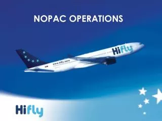 NOPAC OPERATIONS