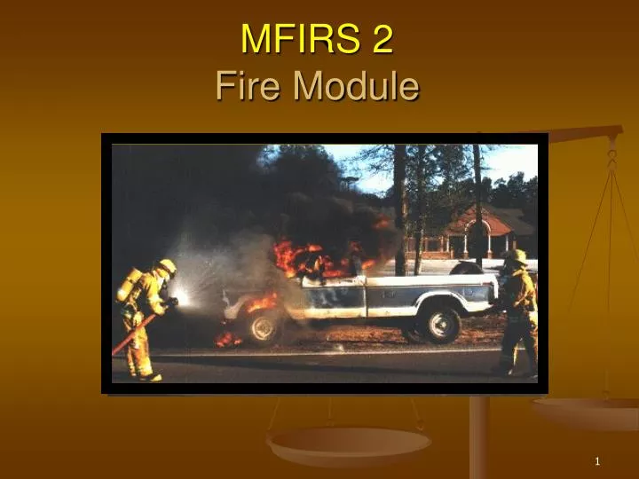 mfirs 2 fire module