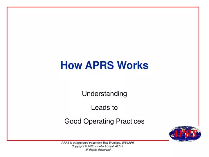 how aprs works
