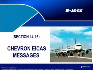 (SECTION 14-15) CHEVRON EICAS MESSAGES