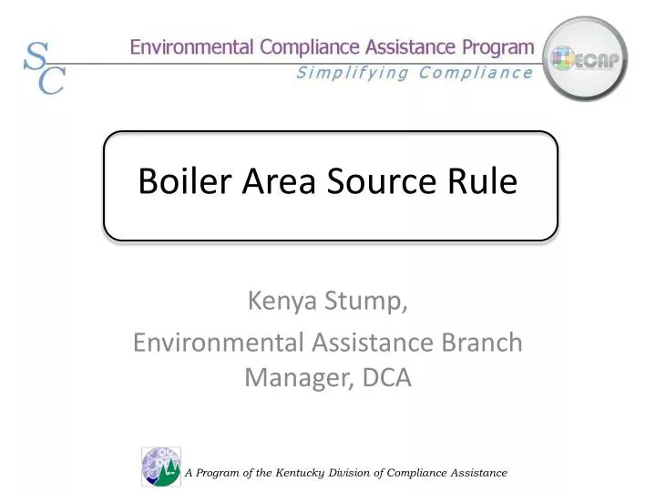 boiler area source rule