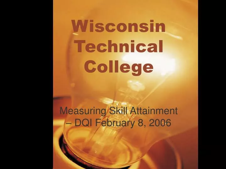 wisconsin technical college