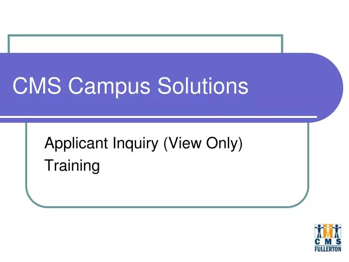 cms campus solutions
