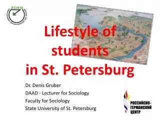 Lifestyle of students in St. Petersburg