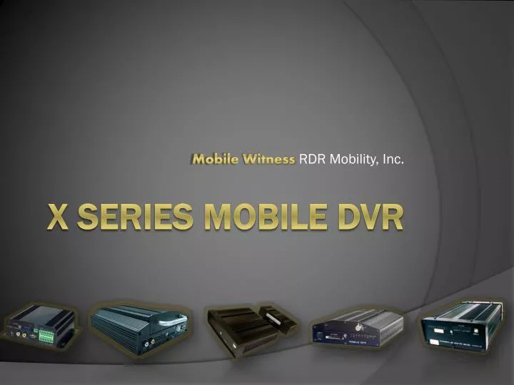 mobile witness rdr mobility inc