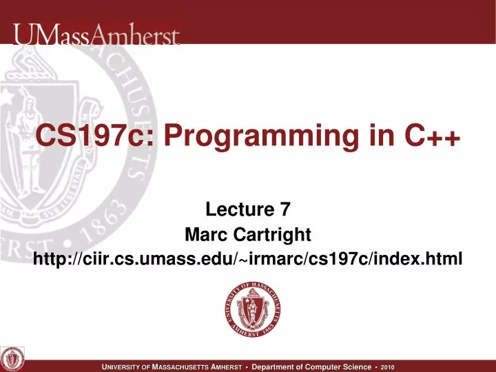 cs197c programming in c