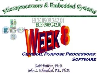 DIGITAL II Microprocessors &amp; Embedded Systems