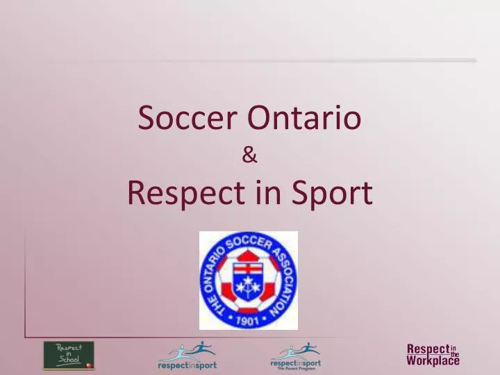 soccer ontario respect in sport