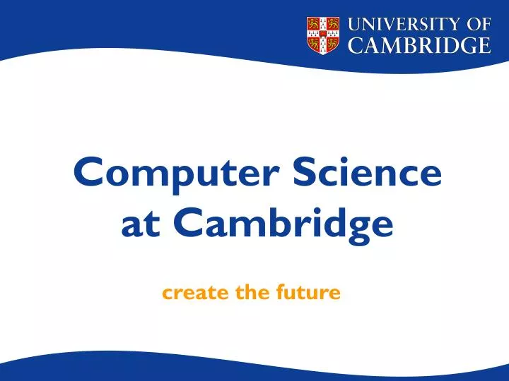 computer science at cambridge