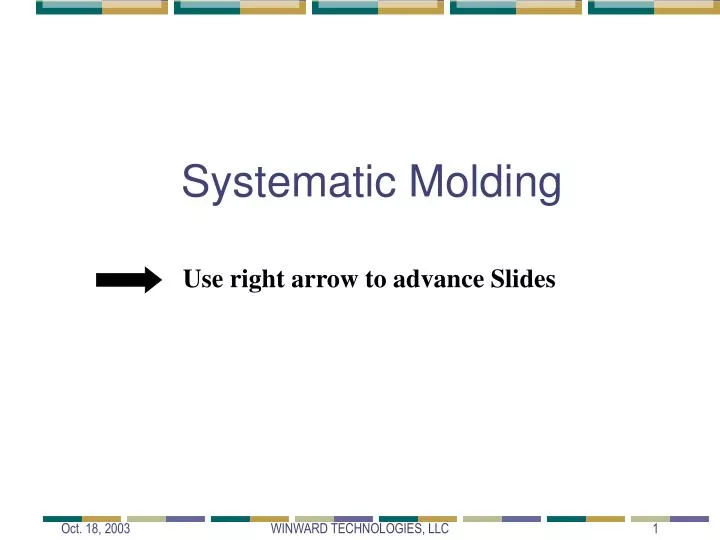 systematic molding