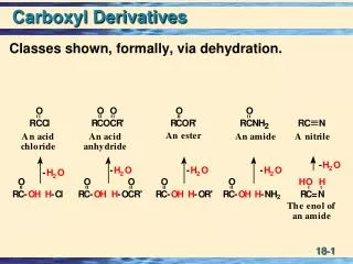 Carboxyl Derivatives