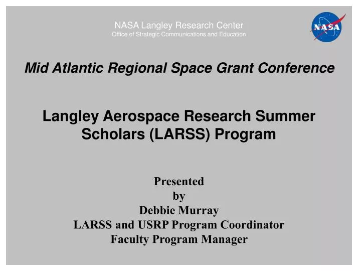 nasa langley research center office of strategic communications and education