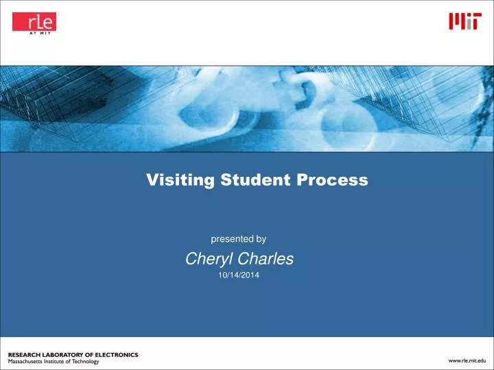 visiting student process