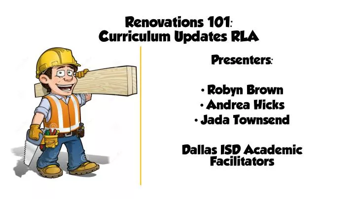 renovations 101 curriculum updates rla