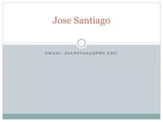 jose santiago
