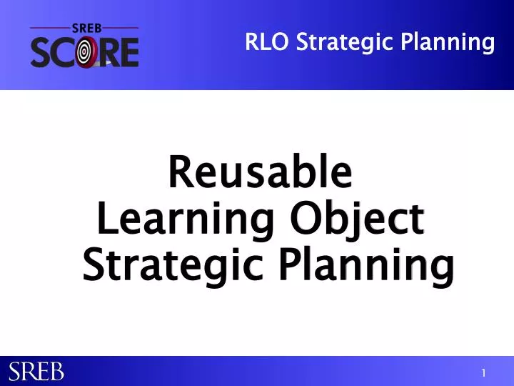 rlo strategic planning