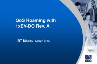 QoS Roaming with 1xEV-DO Rev. A