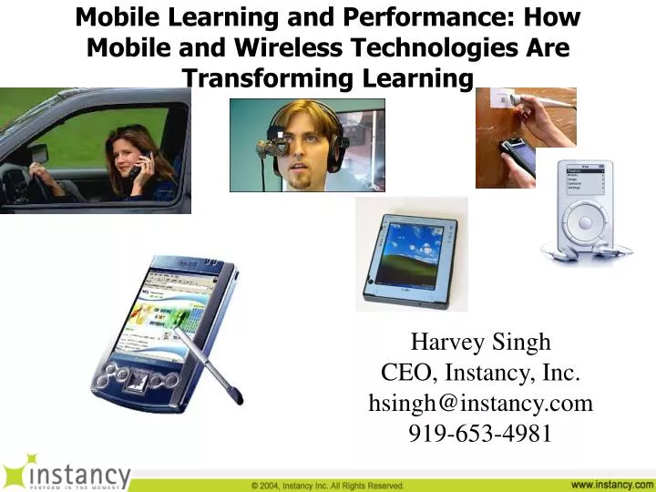 mobile learning and performance how mobile and wireless technologies are transforming learning