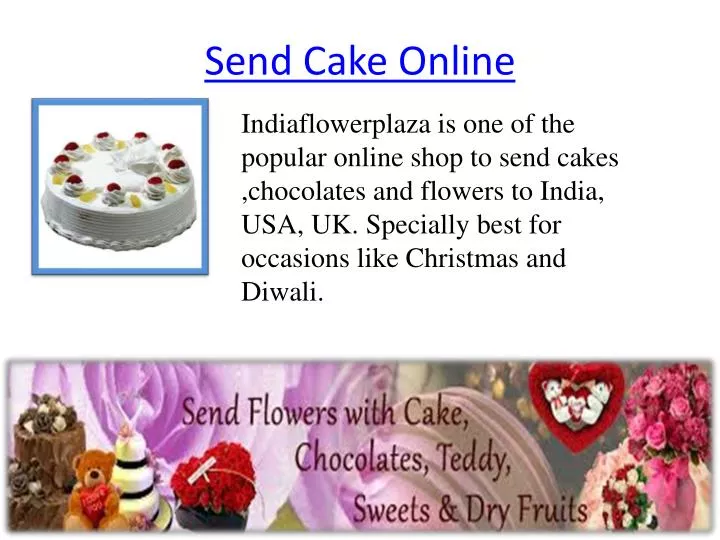 send cake online