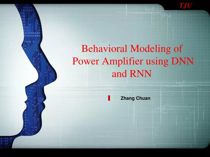behavioral modeling of power amplifier using dnn and rnn