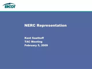 NERC Representation