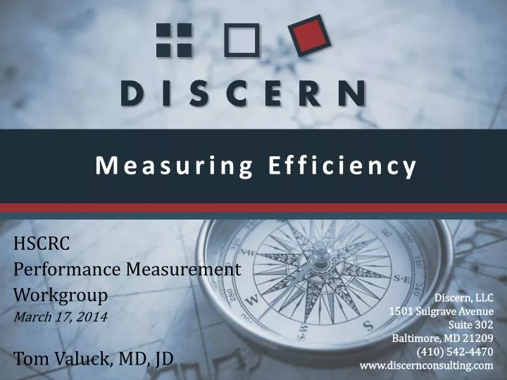 measuring efficiency
