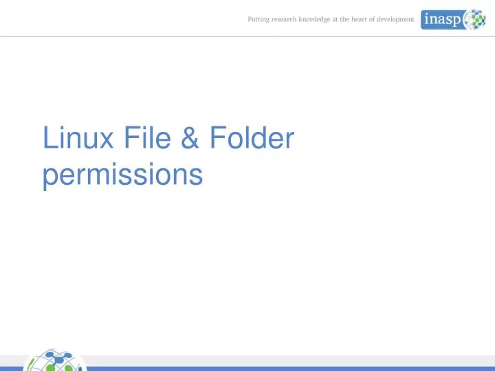 linux file folder permissions