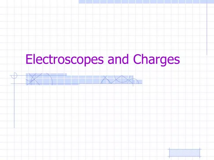 electroscopes and charges