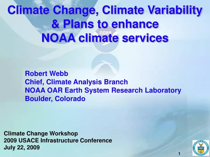 climate change climate variability plans to enhance noaa climate services