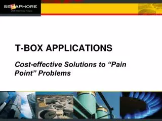 T-BOX APPLICATIONS