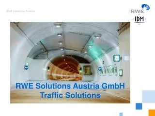 RWE Solutions Austria GmbH Traffic Solutions